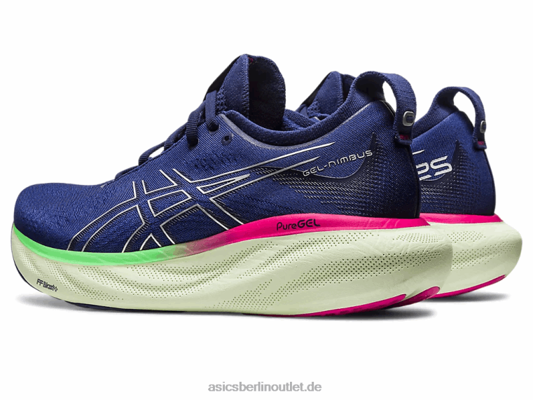 Gel-Nimbus 25 BL4N2373Asics Indigoblau/reines Silber