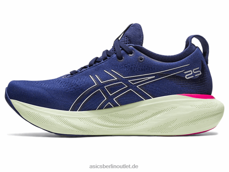 Gel-Nimbus 25 BL4N2373Asics Indigoblau/reines Silber