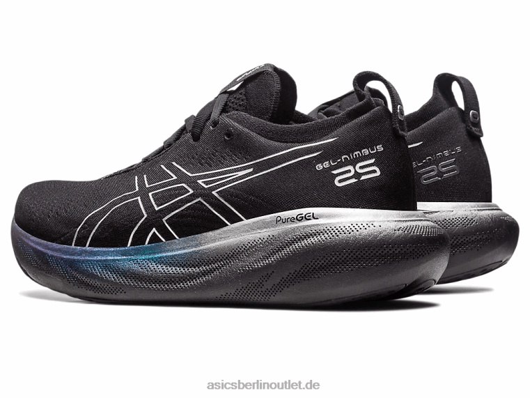 Gel-Nimbus 25 Platin BL4N2379Asics schwarz/reines Silber
