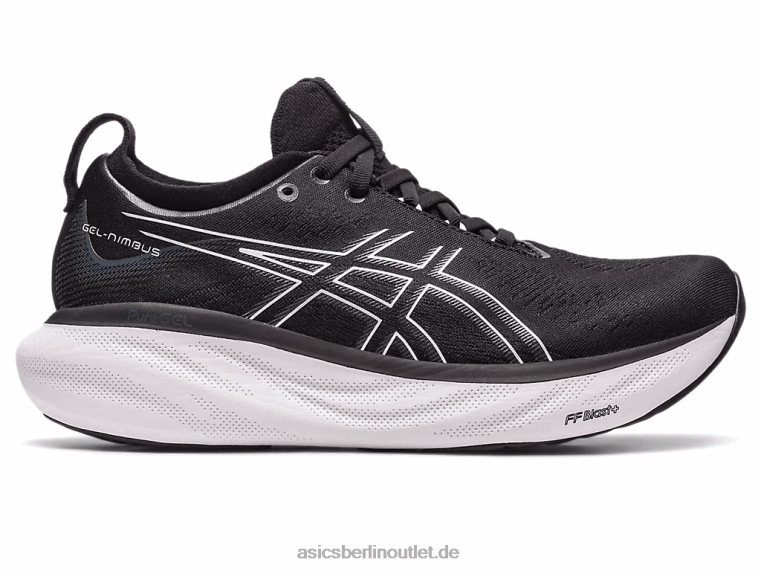 Gel-Nimbus 25 breit BL4N2376Asics schwarz/reines Silber
