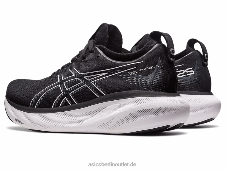 Gel-Nimbus 25 breit BL4N2376Asics schwarz/reines Silber