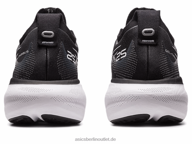 Gel-Nimbus 25 breit BL4N2376Asics schwarz/reines Silber