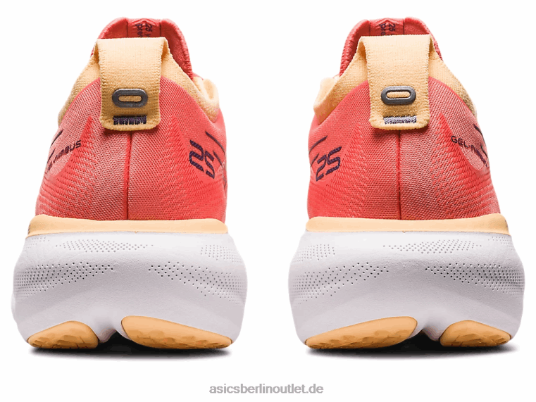 Gel-Nimbus 25 breit BL4N2377Asics Papaya/staubiges Lila
