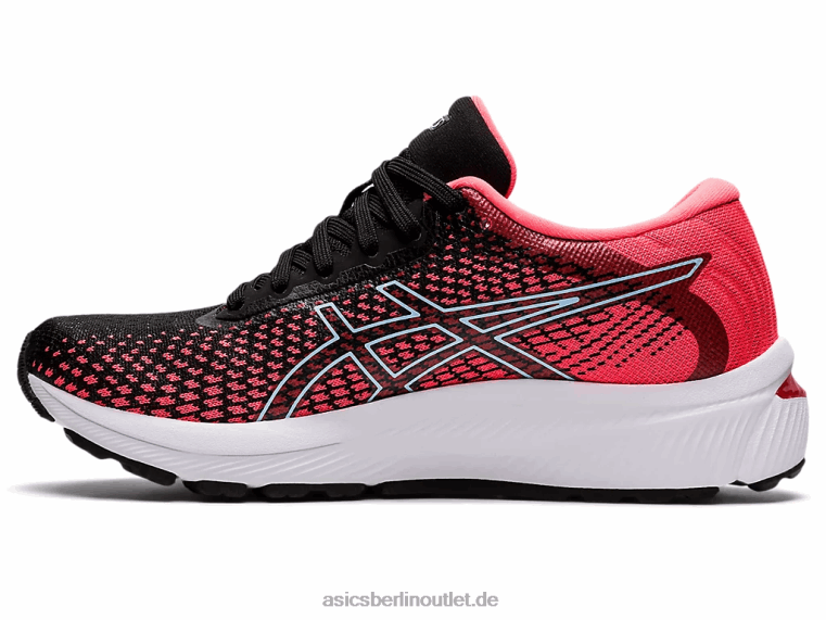 Gel-Stratus 2 gestrickt BL4N2663Asics leuchtendes Koralle/Schwarz