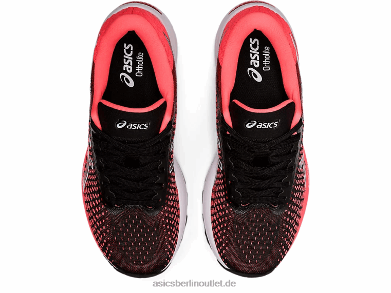 Gel-Stratus 2 gestrickt BL4N2663Asics leuchtendes Koralle/Schwarz