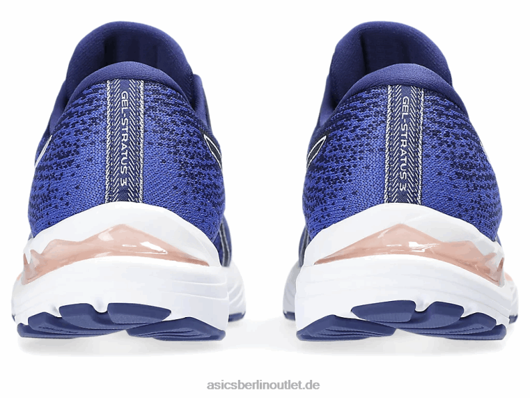 Gel-Stratus 3 gestrickt BL4N2342Asics tauchblauer/weicher Himmel
