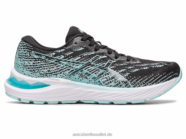 Gel-Stratus 3 gestrickt BL4N2346Asics schwarz/klarblau