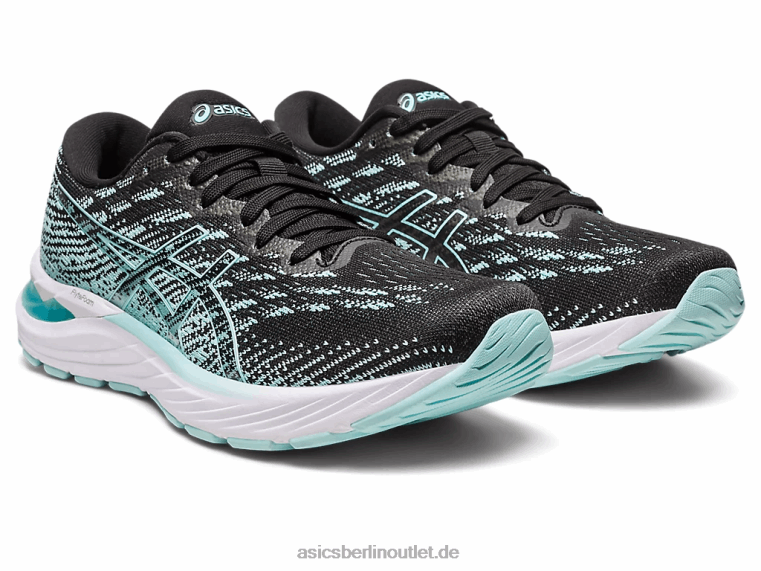 Gel-Stratus 3 gestrickt BL4N2346Asics schwarz/klarblau