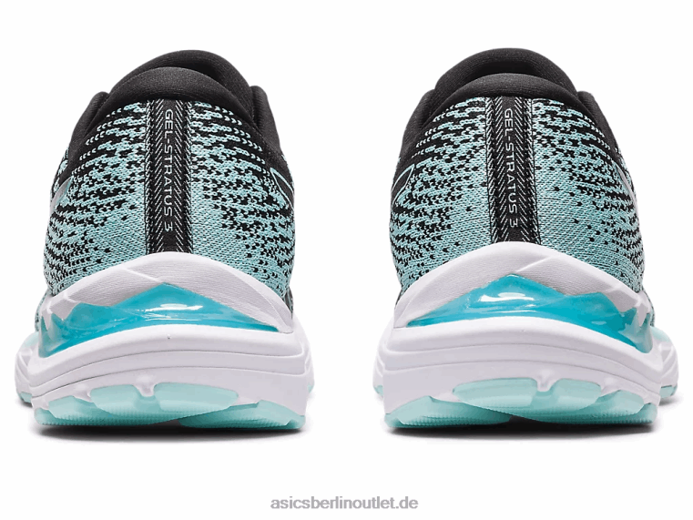 Gel-Stratus 3 gestrickt BL4N2346Asics schwarz/klarblau