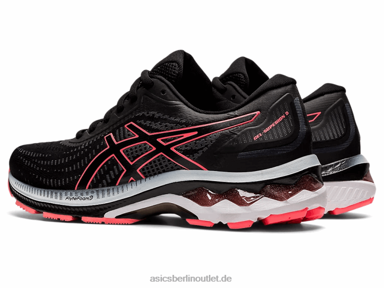 Gel-Superion 5 BL4N2606Asics schwarz/flammende Koralle