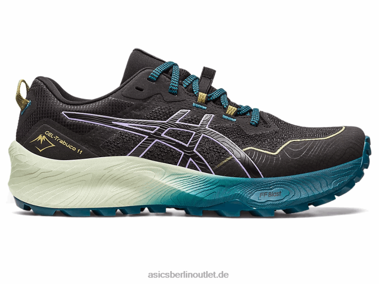 Gel-Trabuco 11 BL4N2333Asics Schwarz/Digitalviolett