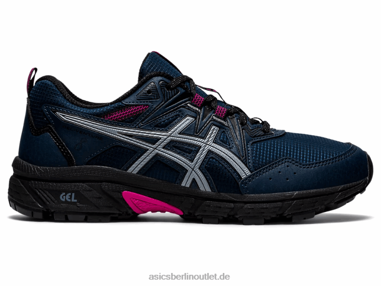 Gel-Venture 8 Ahle BL4N3634Asics französischer blau/rosa Rave