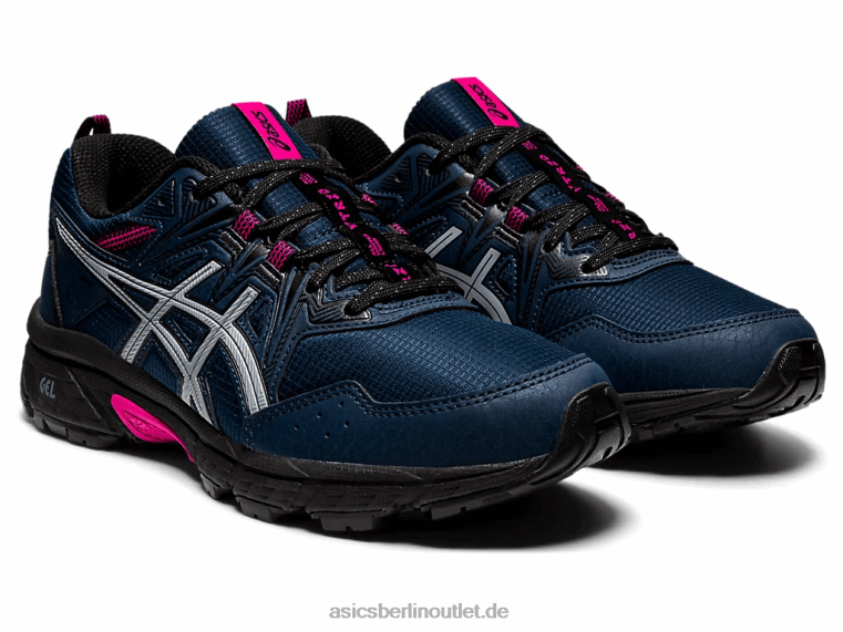 Gel-Venture 8 Ahle BL4N3634Asics französischer blau/rosa Rave
