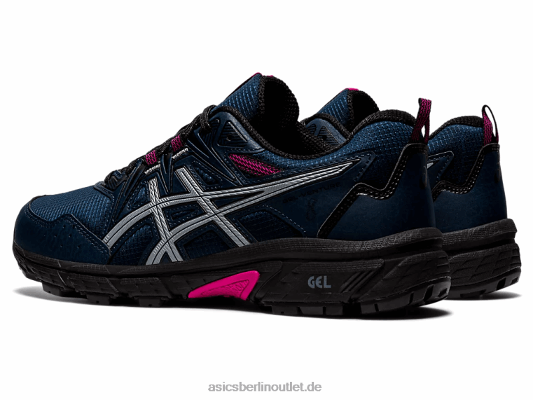 Gel-Venture 8 Ahle BL4N3634Asics französischer blau/rosa Rave