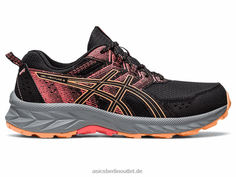 Gel-Venture 9 BL4N2200Asics Schwarz/Sommerdüne