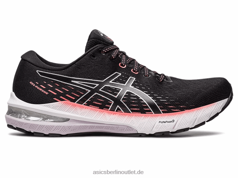 Gel-Verfolgung 8 BL4N2477Asics schwarz/reines Silber