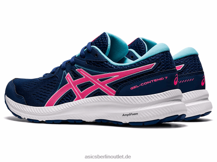 Gelgehalt 7 BL4N3695Asics Mitternachtsblau/Pink