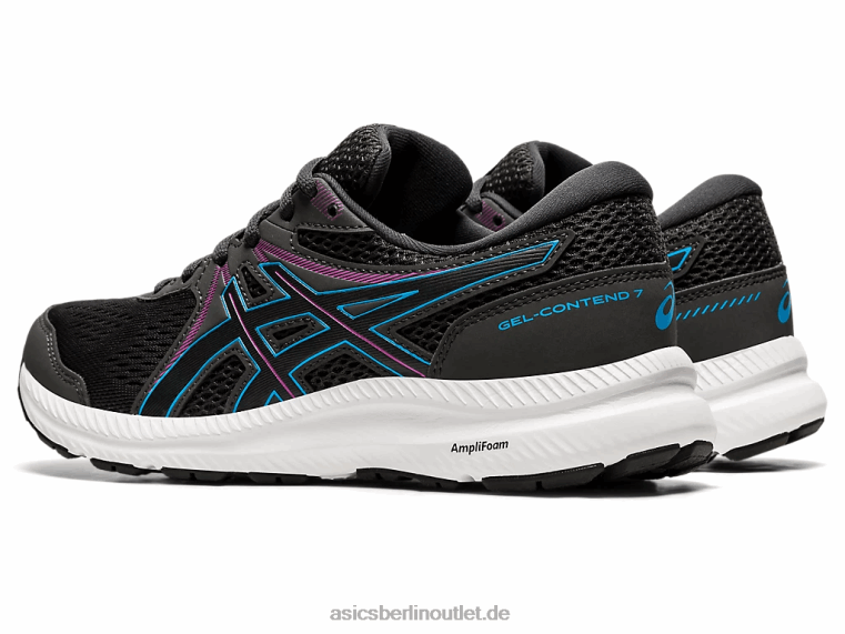 Gelgehalt 7 BL4N4024Asics Graphitgrau/Digital-Aqua