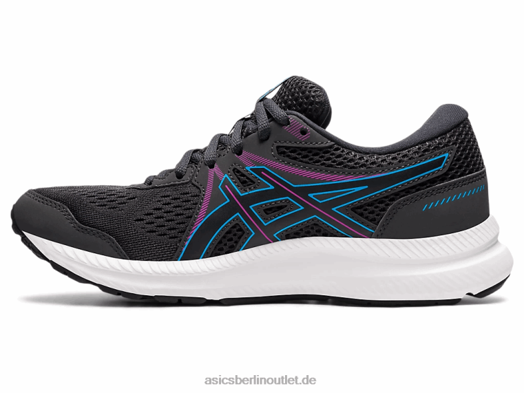 Gelgehalt 7 BL4N4024Asics Graphitgrau/Digital-Aqua