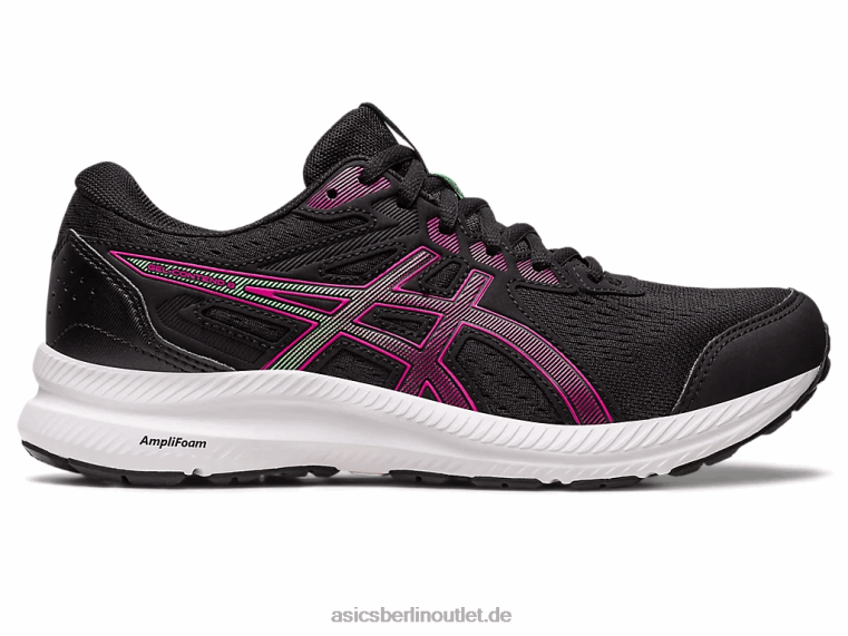 Gelgehalt 8 breit BL4N2435Asics schwarz/rosa Rave