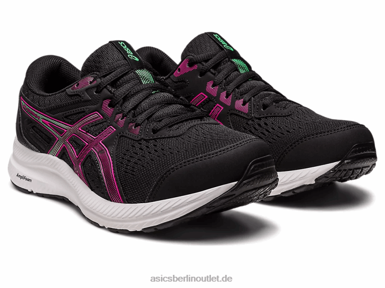 Gelgehalt 8 breit BL4N2435Asics schwarz/rosa Rave