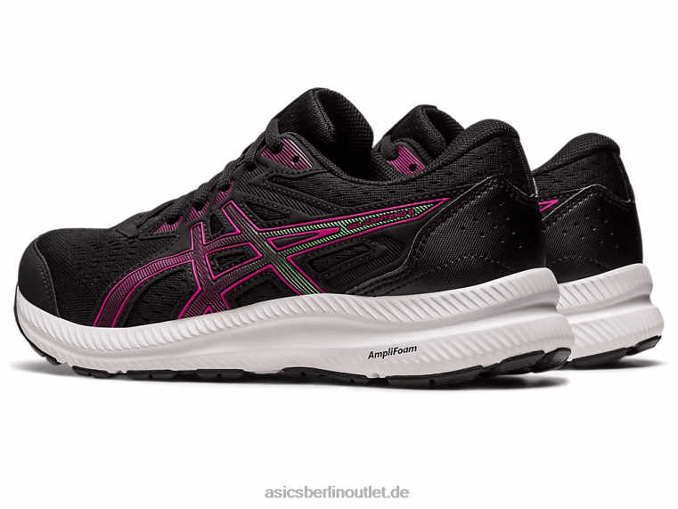 Gelgehalt 8 breit BL4N2435Asics schwarz/rosa Rave