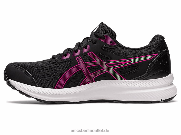 Gelgehalt 8 breit BL4N2435Asics schwarz/rosa Rave