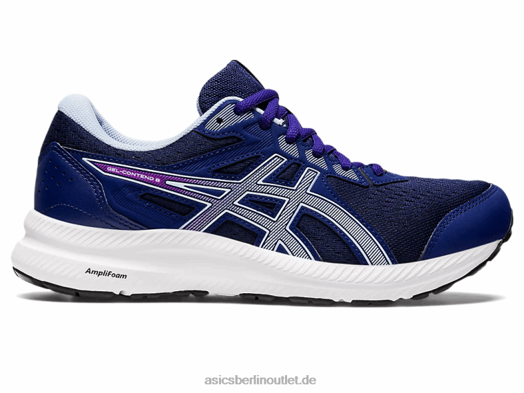 Gelgehalt 8 breit BL4N2597Asics tauchblauer/weicher Himmel