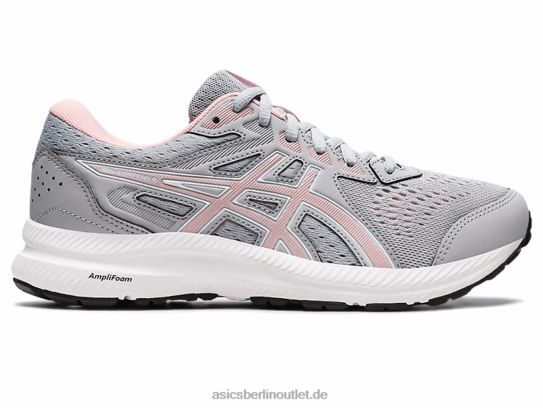 Gelgehalt 8 breit BL4N2687Asics Piemontgrau/Frostrosa