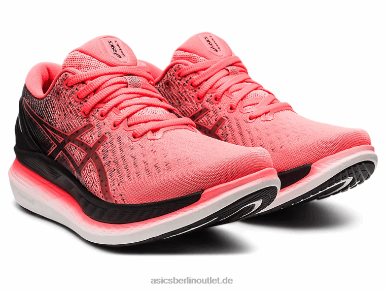 Glideride 2 BL4N3783Asics leuchtendes Koralle/Schwarz