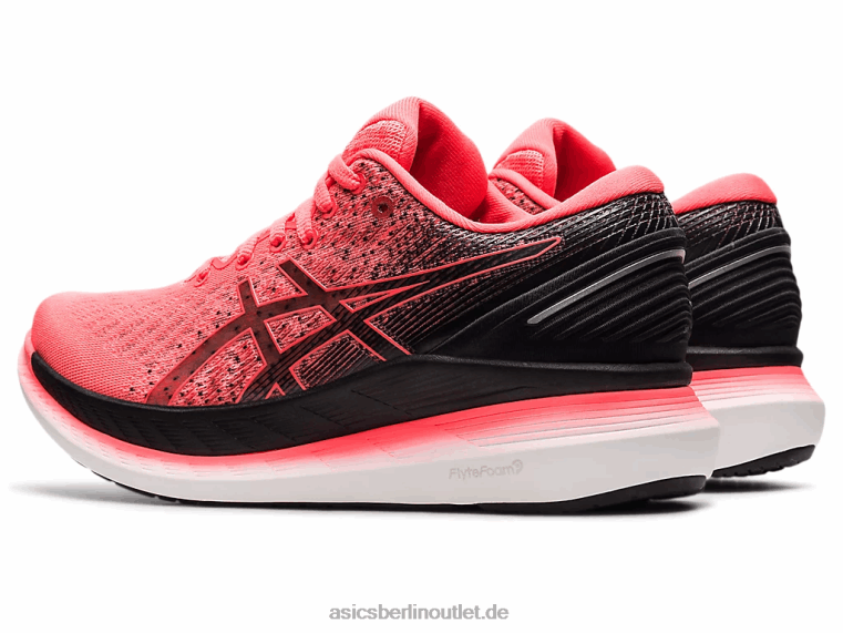 Glideride 2 BL4N3783Asics leuchtendes Koralle/Schwarz