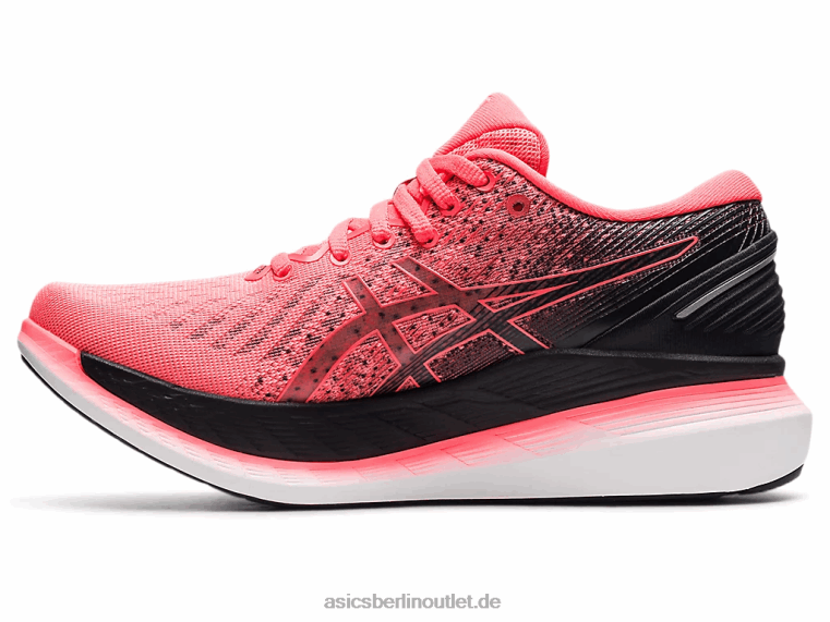 Glideride 2 BL4N3783Asics leuchtendes Koralle/Schwarz