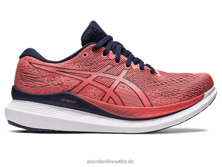 Glideride 3 breit BL4N2527Asics Papaya/Mitternacht