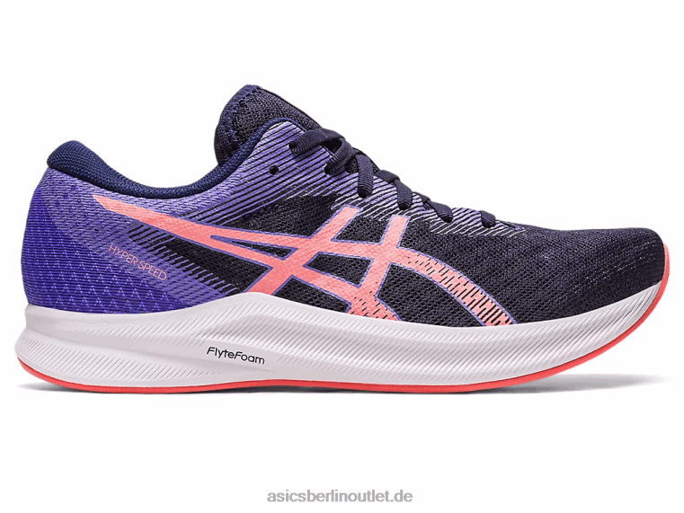 Hypergeschwindigkeit 2 BL4N2495Asics Mitternacht/Papaya