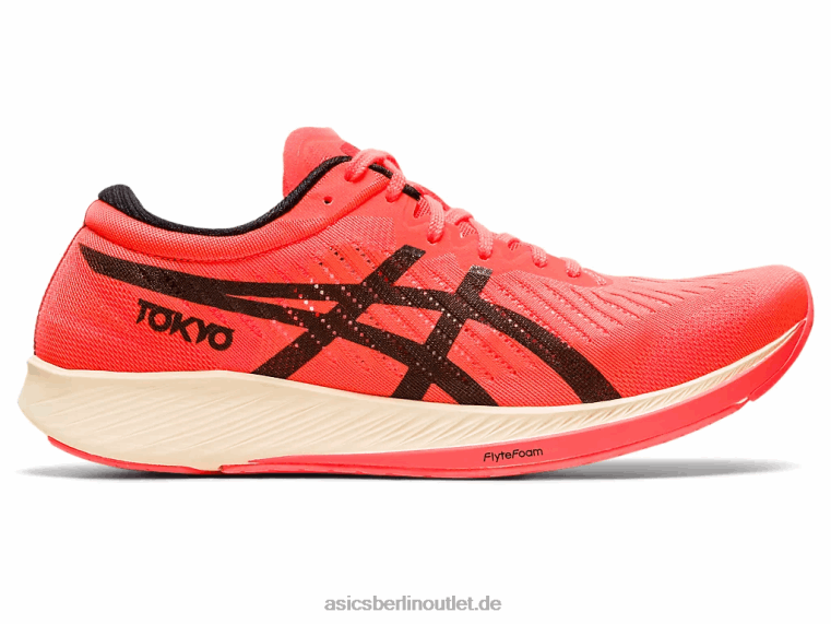 Metaracer Tokio BL4N4159Asics Sonnenaufgangsrot/Schwarz