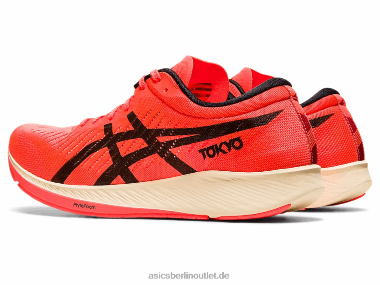 Metaracer Tokio BL4N4159Asics Sonnenaufgangsrot/Schwarz