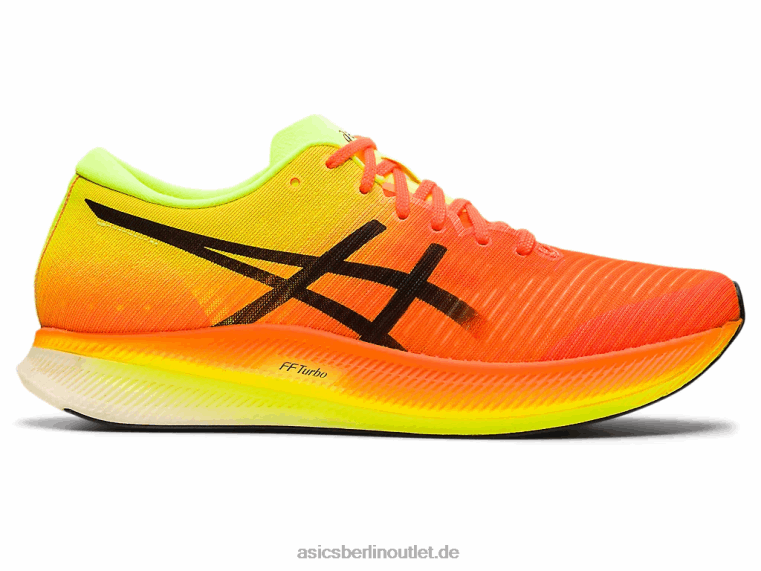 Metaspeed-Kante BL4N2845Asics schockierendes Orange/Schwarz