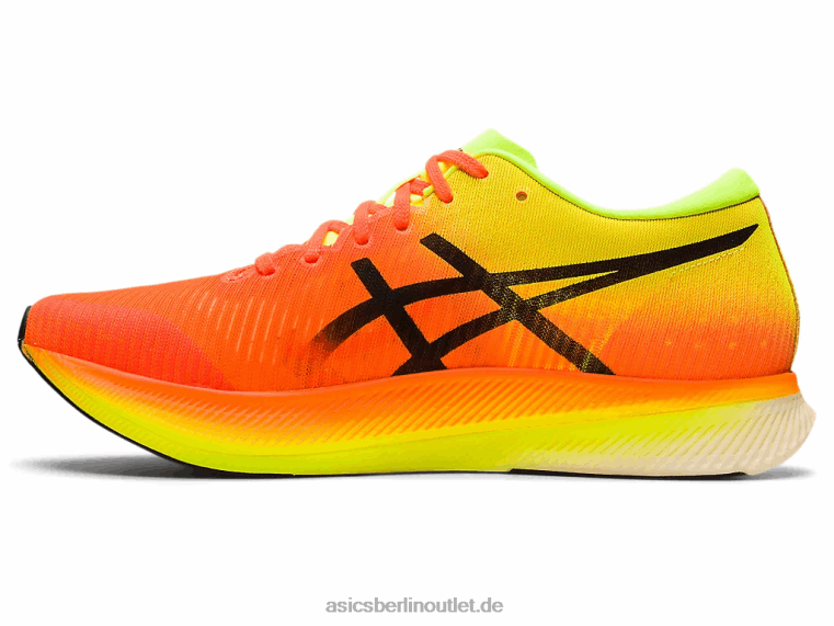 Metaspeed-Kante BL4N2845Asics schockierendes Orange/Schwarz