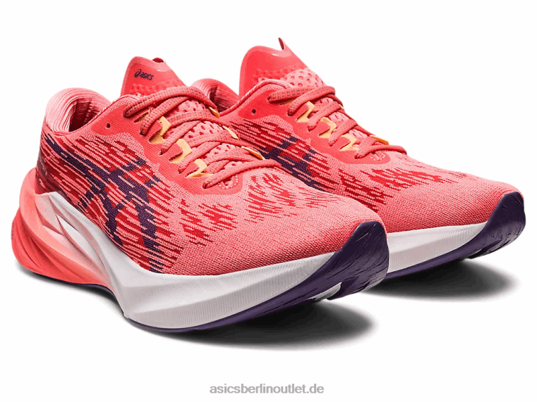 Novablast 3 BL4N2416Asics Papaya/staubiges Lila