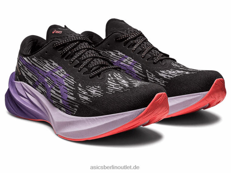 Novablast 3 BL4N2460Asics schwarz/staubiges Lila