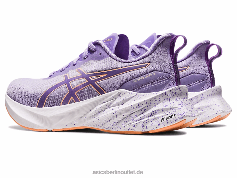 Novablast 3 le BL4N2196Asics digitales Violett/Sommerdüne