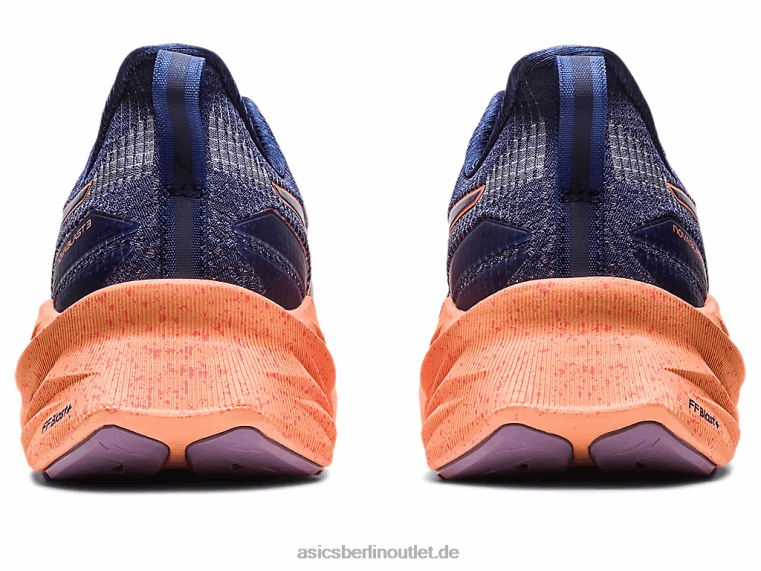 Novablast 3 le BL4N2291Asics Indigoblau/Papaya