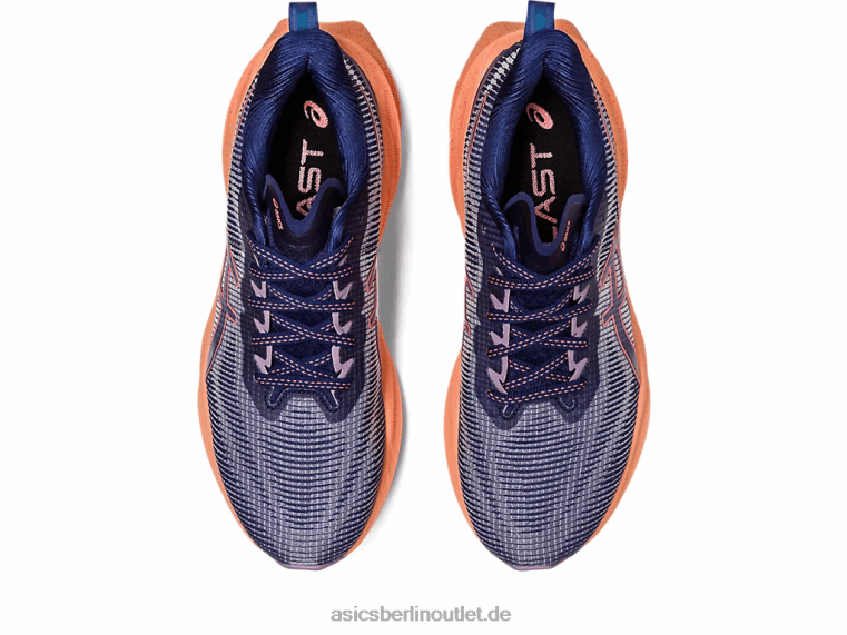 Novablast 3 le BL4N2291Asics Indigoblau/Papaya