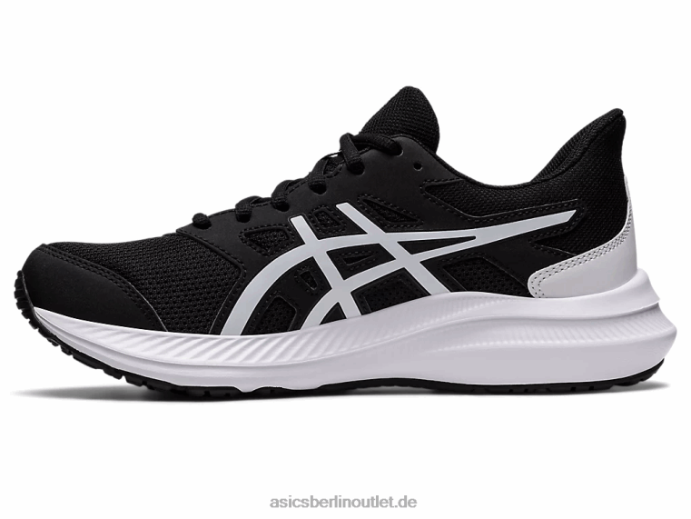 Ruck 4 breit BL4N2499Asics Schwarz-Weiss