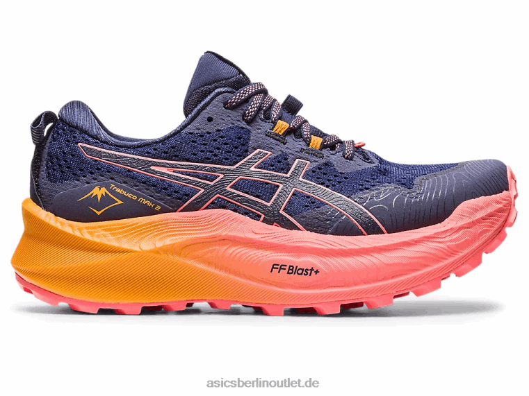 Trabuco Max 2 BL4N2286Asics Mitternacht/Papaya