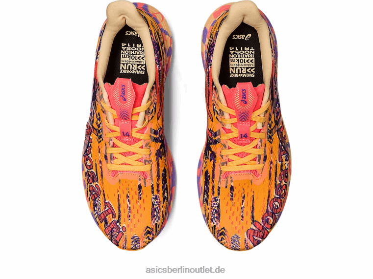 noosa tri 14 BL4N2383Asics Orange Pop/flammende Koralle