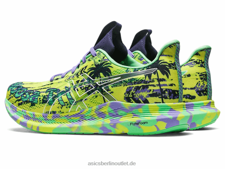 noosa tri 14 BL4N2412Asics Sicherheitsgelb/Mitternacht