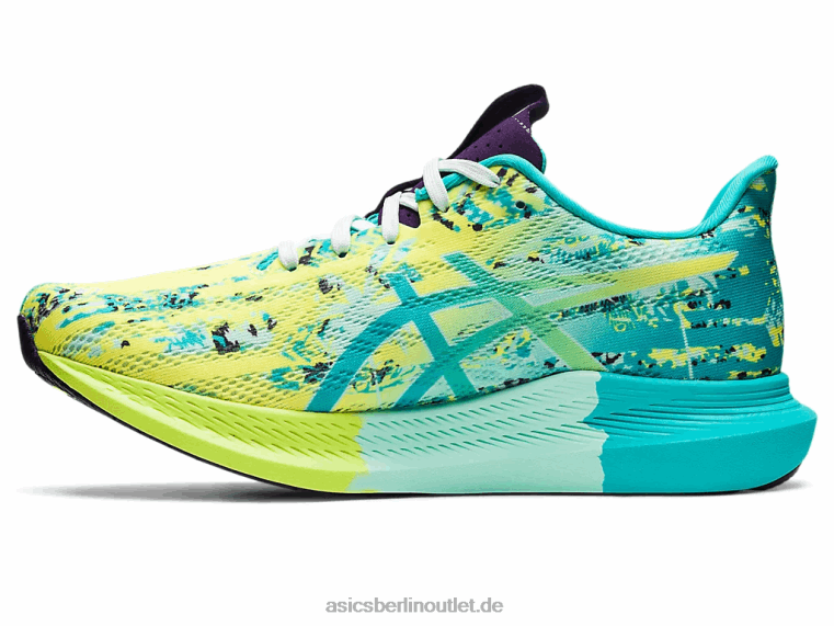 noosa tri 14 BL4N3118Asics Sicherheitsgelb/beruhigendes Meer