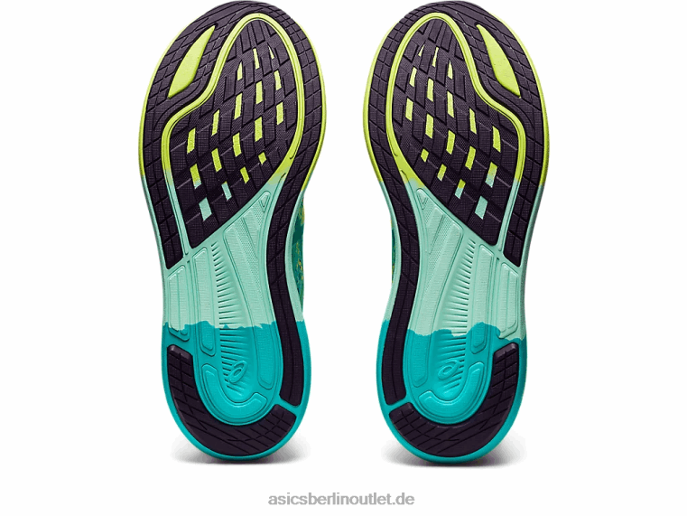 noosa tri 14 BL4N3118Asics Sicherheitsgelb/beruhigendes Meer