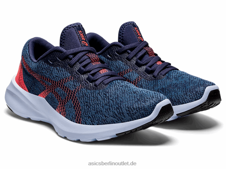 versablast mx BL4N3813Asics Donnerblau/flammende Koralle